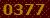3677 code